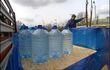 Ans : problème de distribution d'eau.